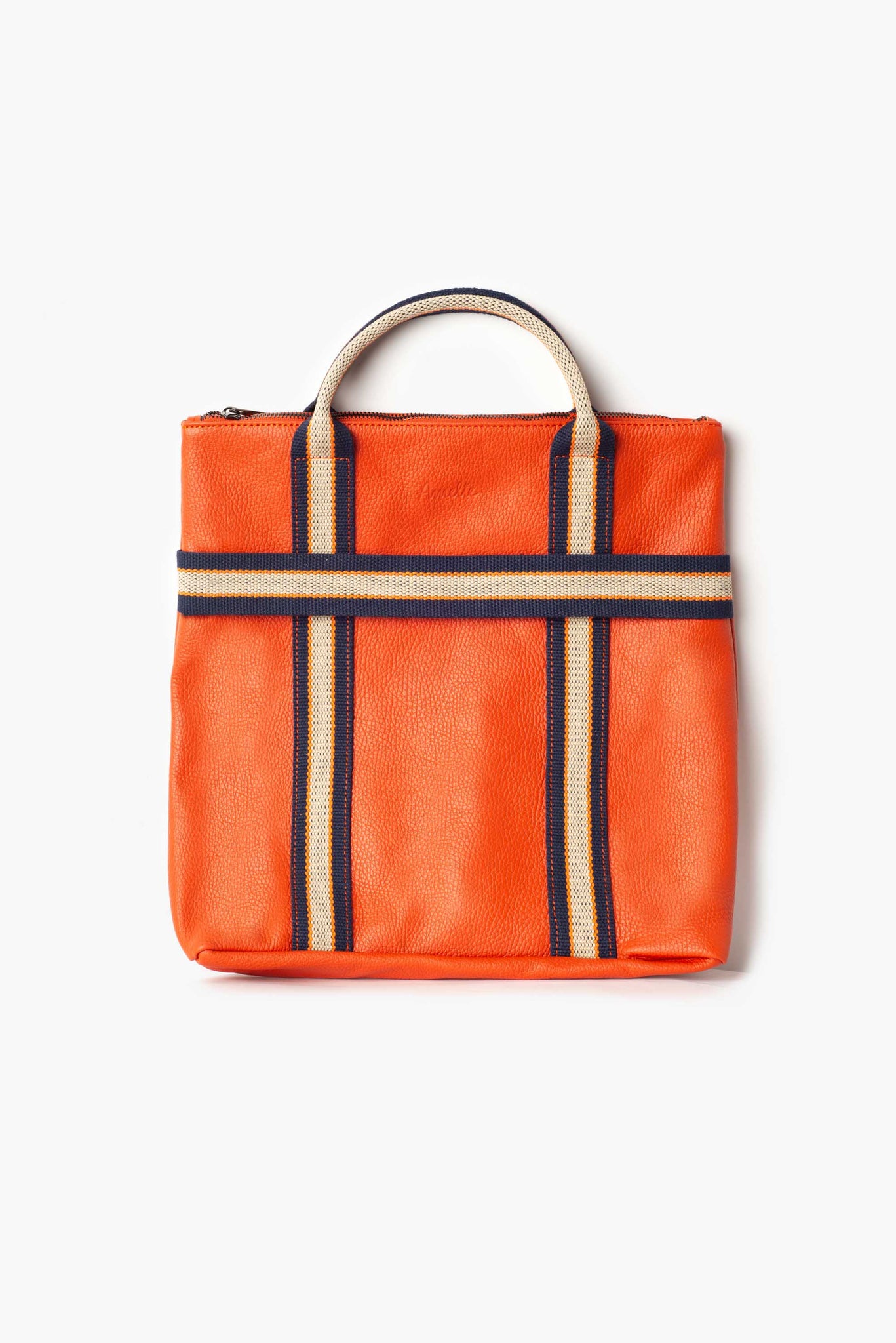 zaino è in pelle martellata zaino è in pelle