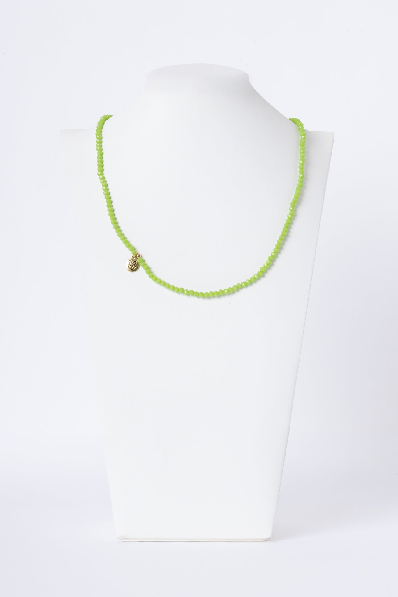 Collana/bracciale verde all'uncinetto con perline - s003 - Gioielli Collana/bracciale verde all'uncinetto con perline - s003 - Gioielli
