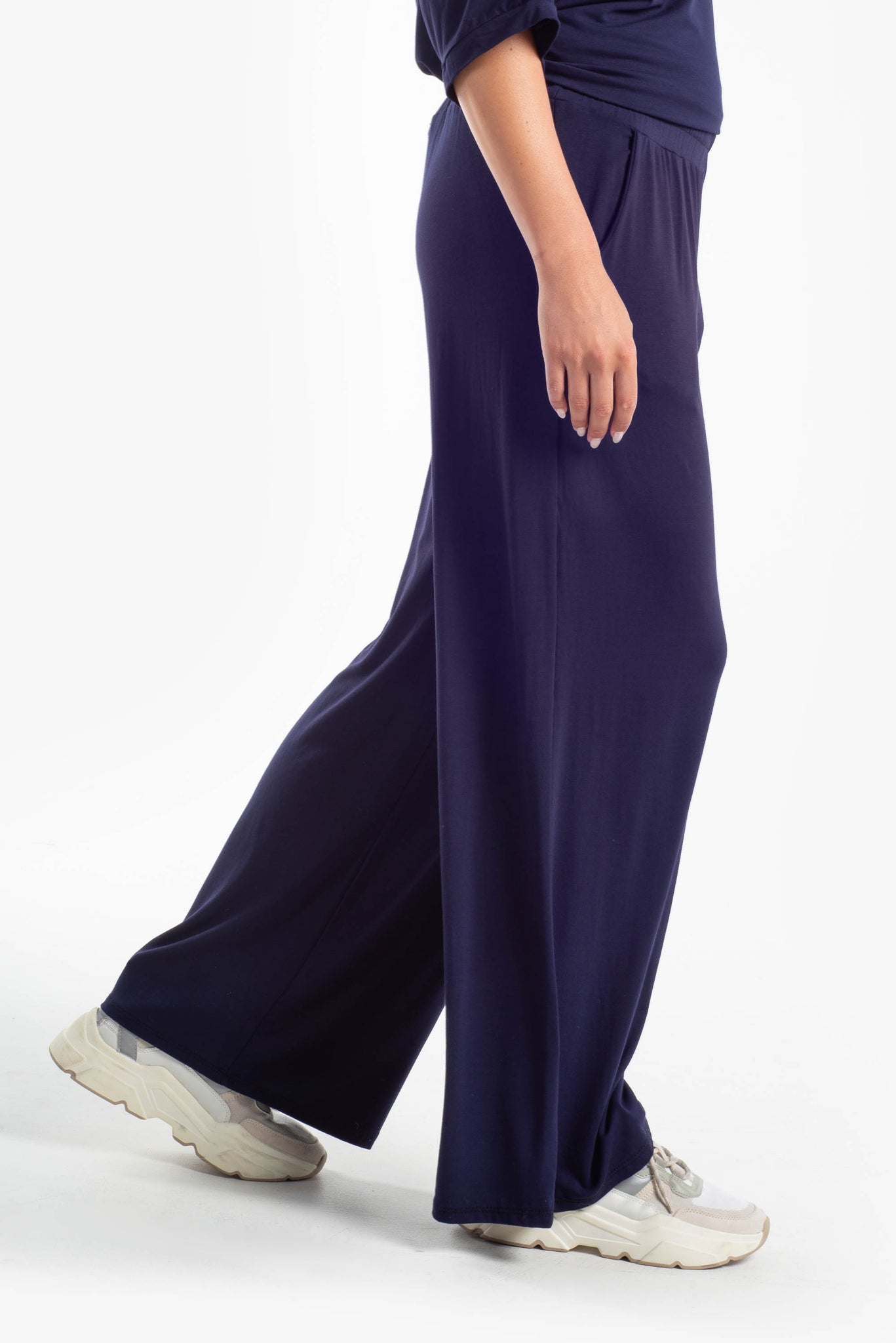 Palazzo trousers in viscose