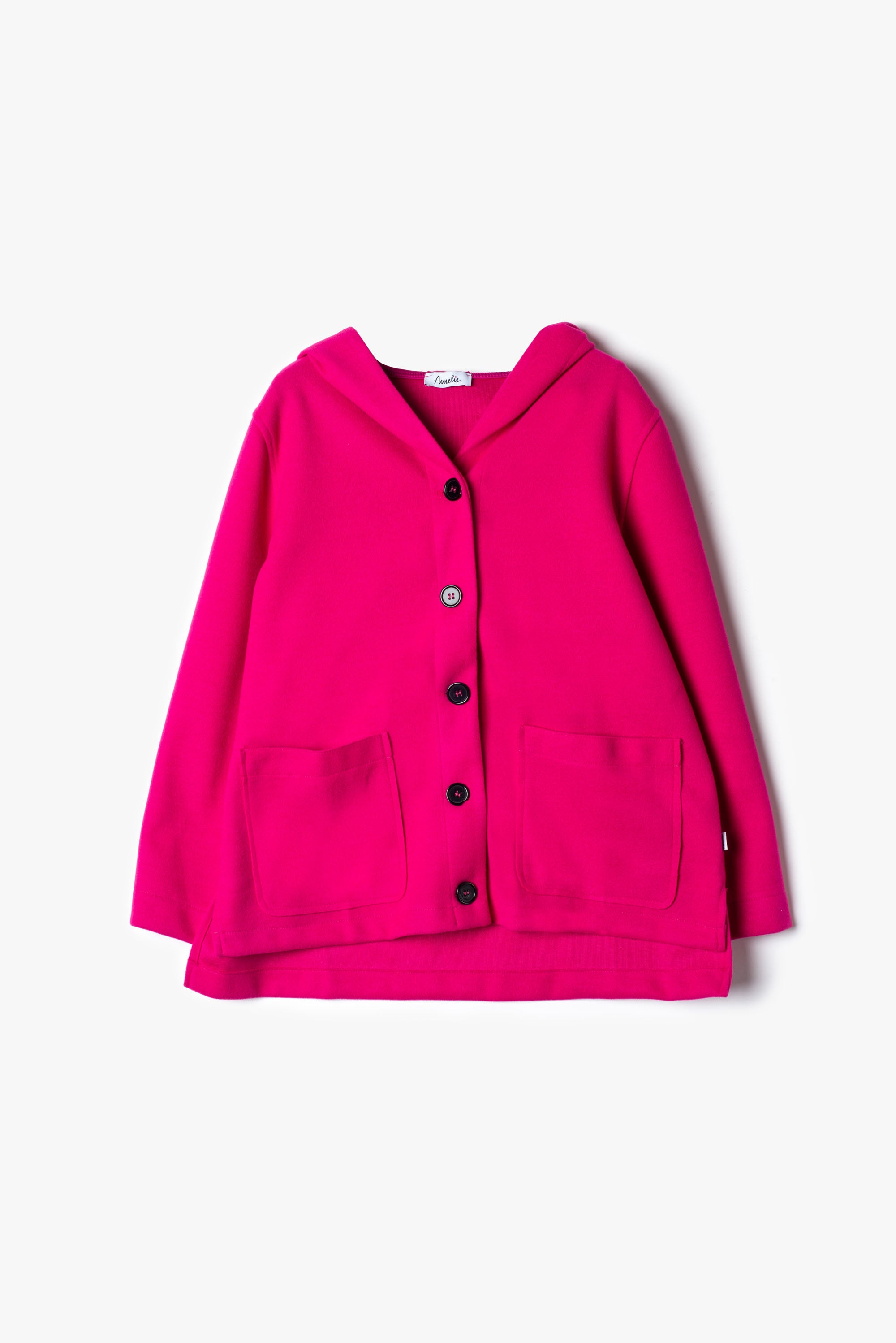 Amelie - Giacca Donna Fucsia in vera pelliccia 