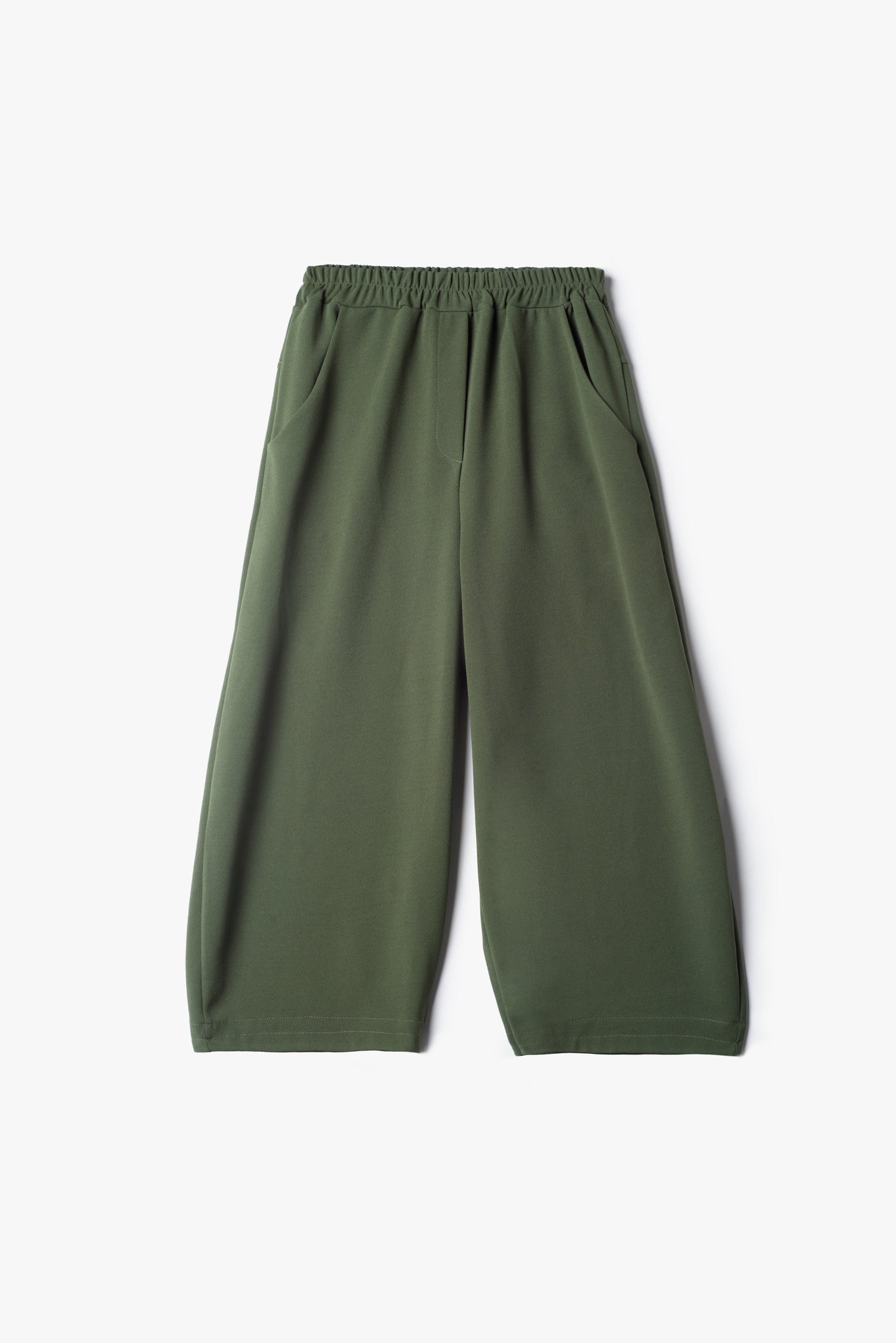 Essential baggy trousers in stretch technical fabric