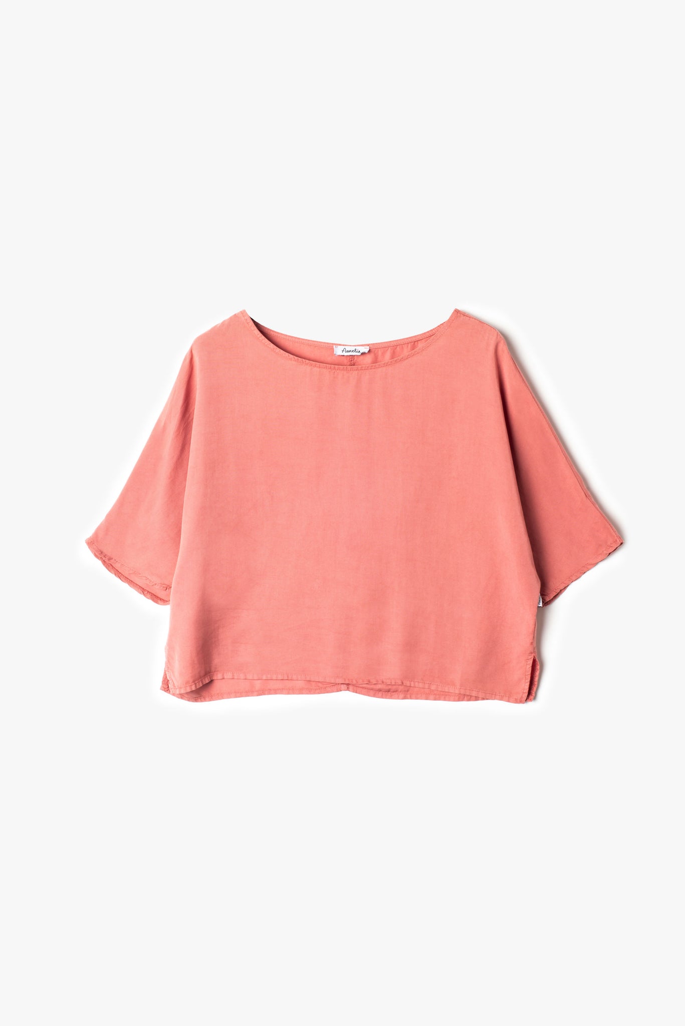 Top cropped tencel