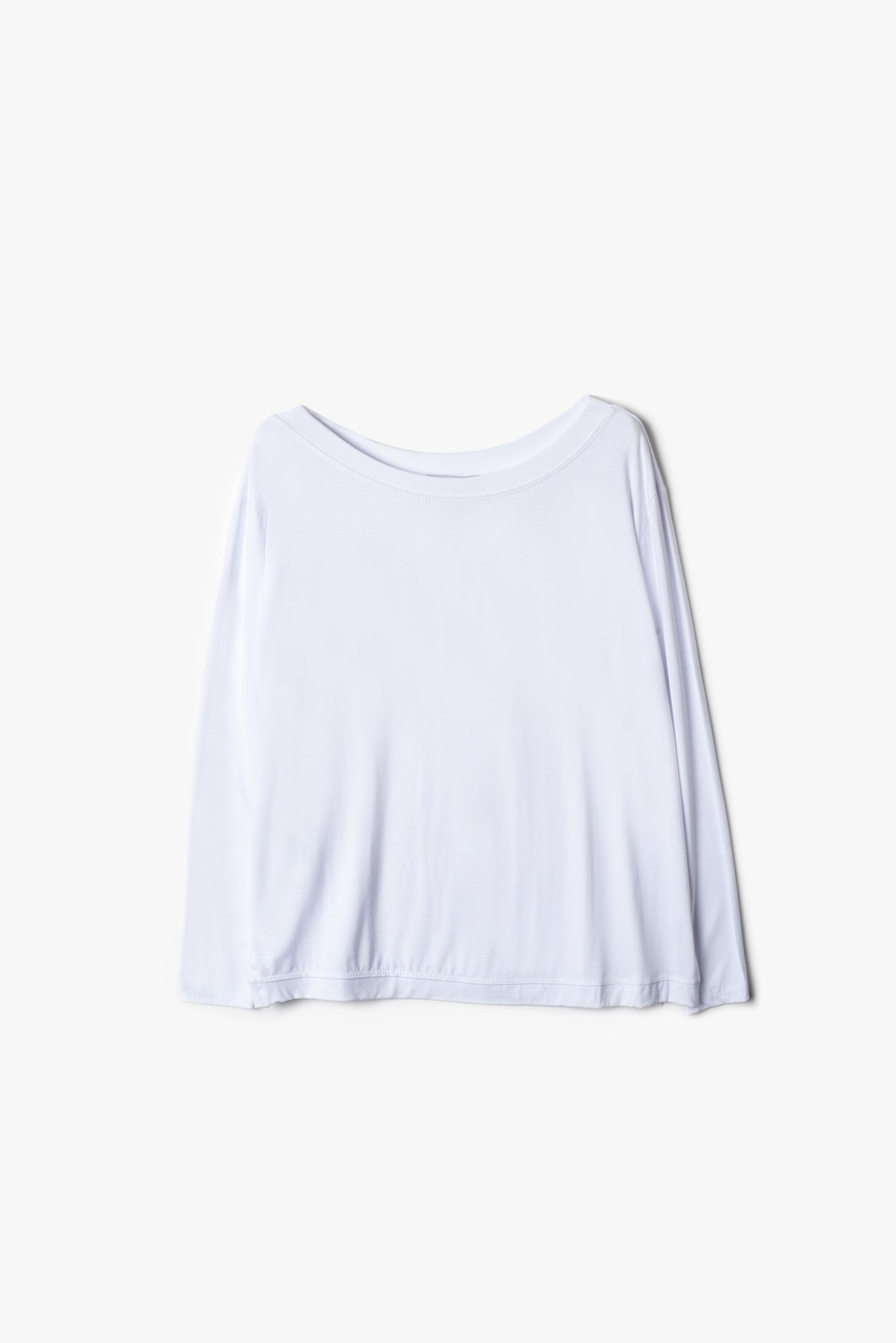 Basic top in viscose jersey